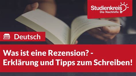 rezension bedeutung.